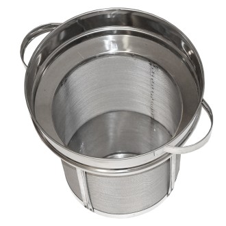 Hengeres szűrő 25 kg-os edényekhez