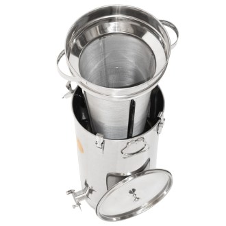 Kúpos szűrő 50 kg-os edényekhez