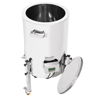 Olvasztó dekristályosító vödör fűtéssel Mellarius MaxiLine 230 V - 133 liter / 185 kg