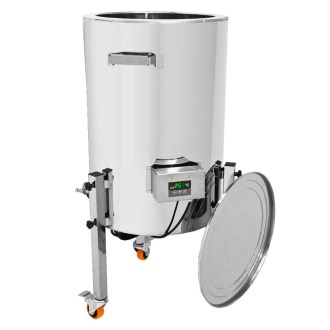 Olvasztó dekristályosító vödör fűtéssel Mellarius MaxiLine 230 V - 185 liter / 260 kg