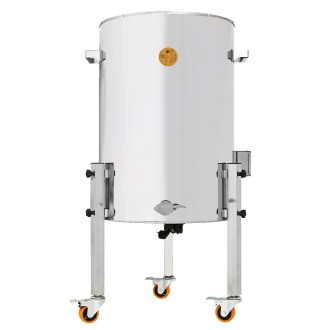 Olvasztó dekristályosító vödör fűtéssel Mellarius MaxiLine 230 V - 104 liter / 140 kg