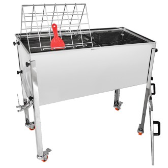 Fedőző asztal Mellarius MaxiLine fedéllel - 100 cm