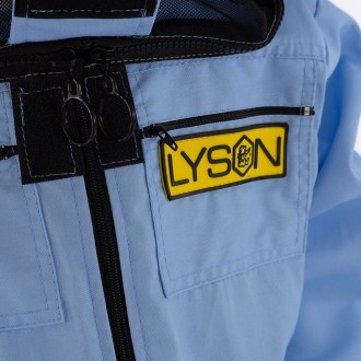 Méhészeti overál kalappal - kék - Lysoň, méret: S-XXXL
