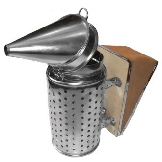 Füstölő (füstölő) nagy - ónozott - P 29 cm