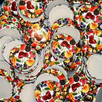 Befőző kupak TO 82 üveghez - RTS - Fruit 1 - 700 db - teljes doboz