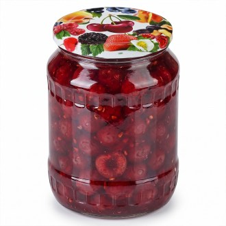 Befőző kupak TO 82 üveghez - RTS - Fruit 1 - 700 db - teljes doboz