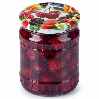 Befőző kupak TO 82 üveghez - RTS - Fruit 1 - 700 db - teljes doboz