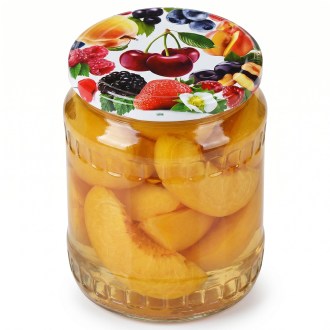 Befőző kupak TO 82 üveghez - RTS - Fruit 1 - 700 db - teljes doboz