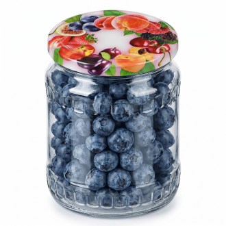 Befőző kupak TO 82 üveghez - RTS - Fruit 2 - 700 db - teljes doboz