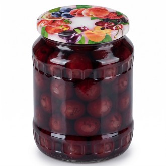 Befőző kupak TO 82 üveghez - RTS - Fruit 2 - 700 db - teljes doboz