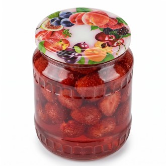 Befőző kupak TO 82 üveghez - RTS - Fruit 2 - 700 db - teljes doboz