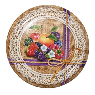 Befőző kupak TO 82 üveghez - RTS - Fruit 4 - 700 db - teljes doboz