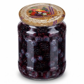 Befőző kupak TO 82 üveghez - RTS - Fruit 4 - 700 db - teljes doboz