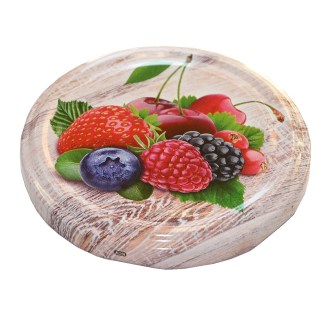 Befőző kupak TO 82 üveghez - RTS - Fruit 6 - 700 db - teljes doboz