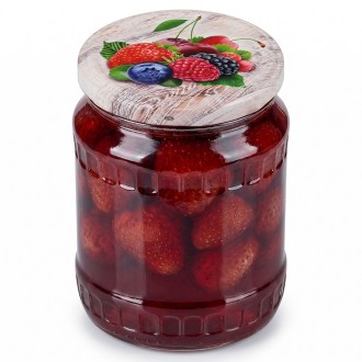Befőző kupak TO 82 üveghez - RTS - Fruit 6 - 700 db - teljes doboz