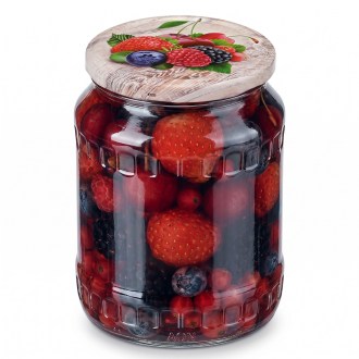 Befőző kupak TO 82 üveghez - RTS - Fruit 6 - 700 db - teljes doboz