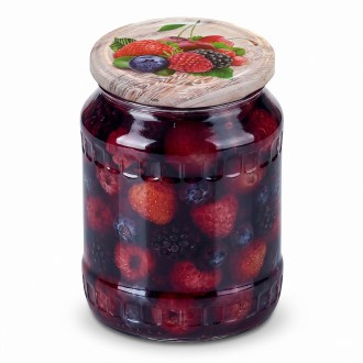 Befőző kupak TO 82 üveghez - RTS - Fruit 6 - 700 db - teljes doboz