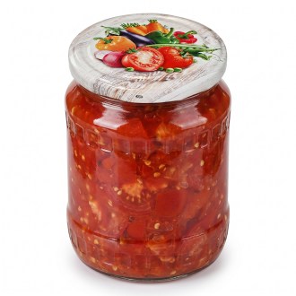 Befőző kupak TO 82 üveghez - RTS - Zöldség 6 - 700 db - teljes doboz