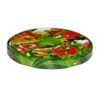 Befőző kupak TO 82 üveghez - RTS - Zöldség 2 - 700 db - teljes karton