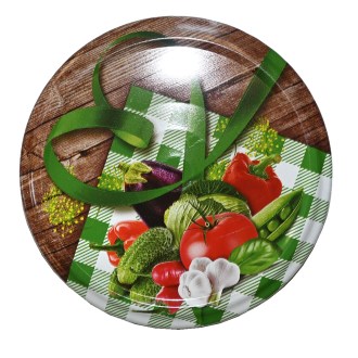 Befőző kupak TO 82 üveghez - RTS - Zöldség 3 - 700 db - teljes doboz