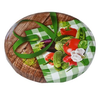 Befőző kupak TO 82 üveghez - RTS - Zöldség 3 - 700 db - teljes doboz
