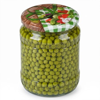 Befőző csavaros tető üvegre TO 82 - RTS - Zöldség 3