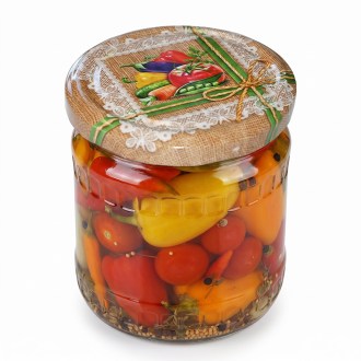 Befőző kupak TO 82 üveghez - RTS - Zöldség 4 - 700 db - teljes doboz