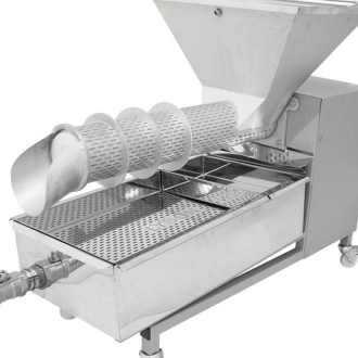 Csigás prés méz és viasz elválasztására a fedőkből, teljesítmény 50 kg/h Lysoň - OPTIMA