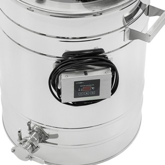 Mézpasztőröző berendezés fűtéssel Lysoń 400 V, 50 l - automata