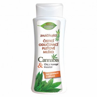 Bőrpuhító tisztító sminklemosó arckrém CANNABIS 255 ml