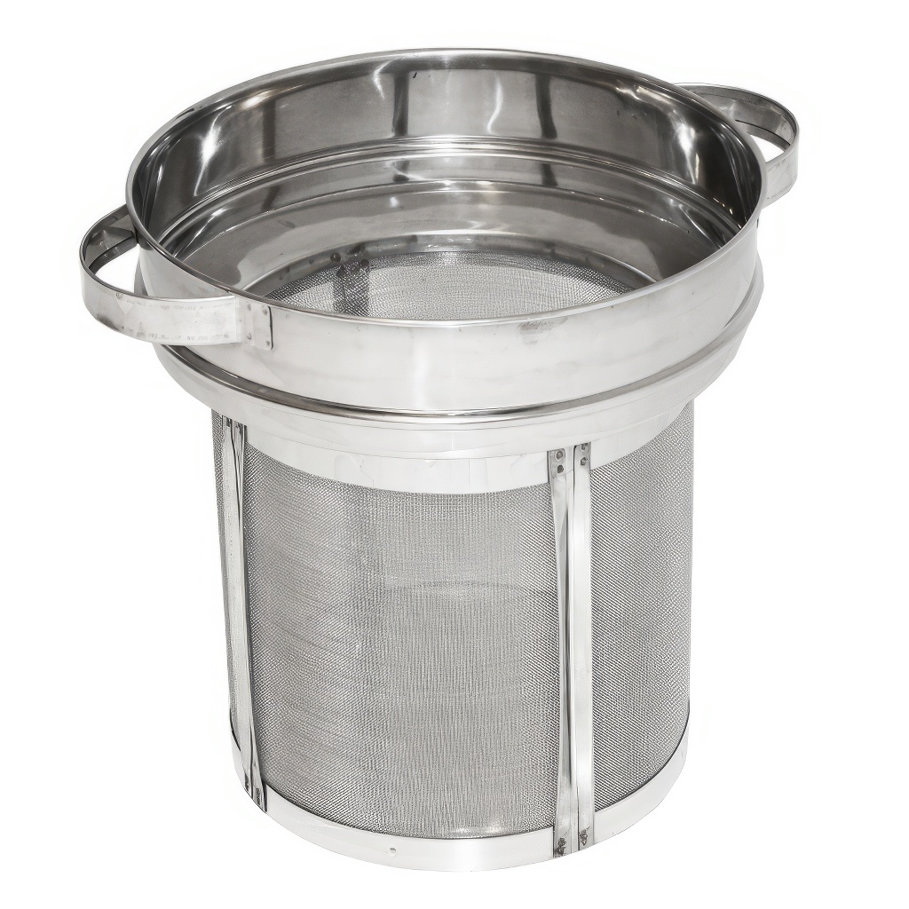 Hengeres szűrő 25 kg-os edényekhez