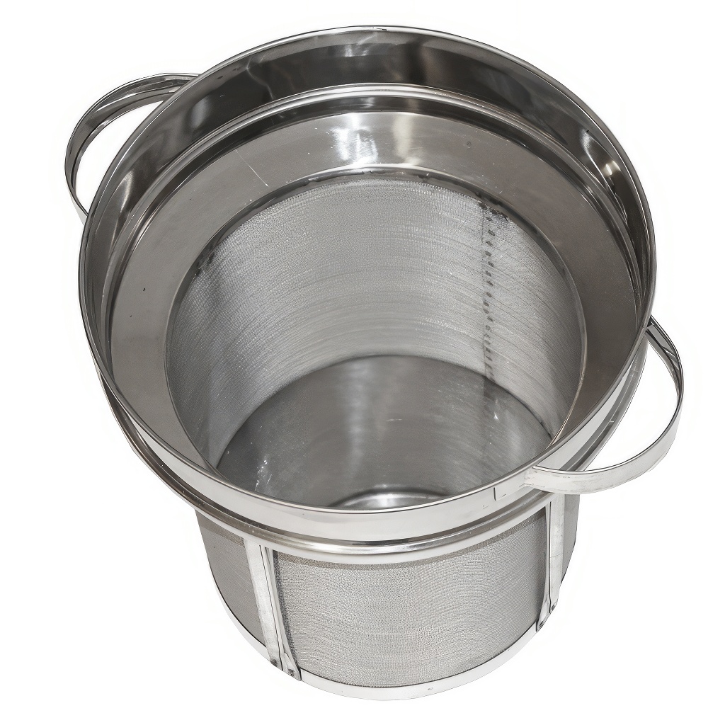 Hengeres szűrő 25 kg-os edényekhez