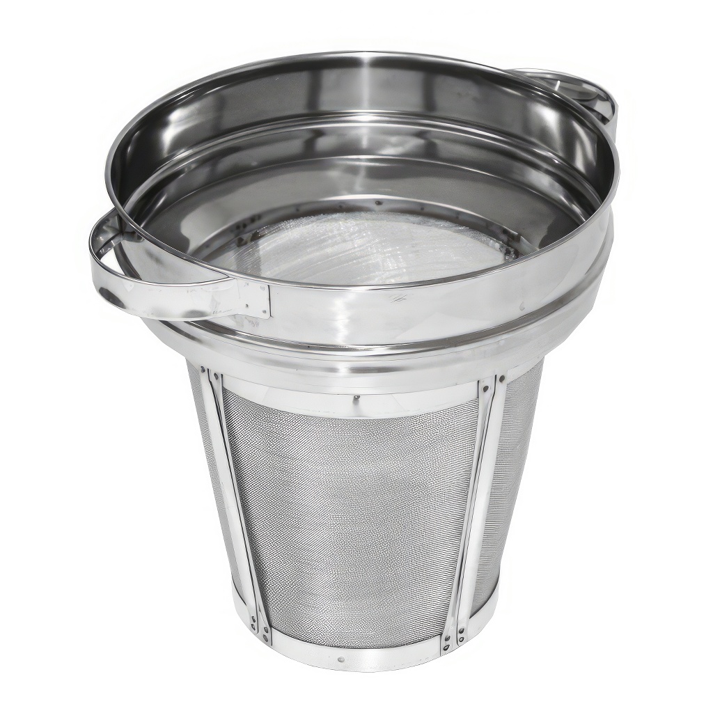 Kúpos szűrő 25 kg-os edényekhez