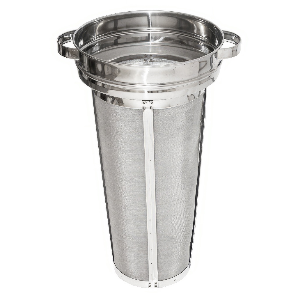 Kúpos szűrő 50 kg-os edényekhez