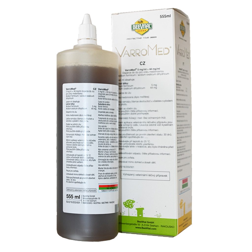 VarroMed 5 mg/ml + 44 mg/ml - 555 ml