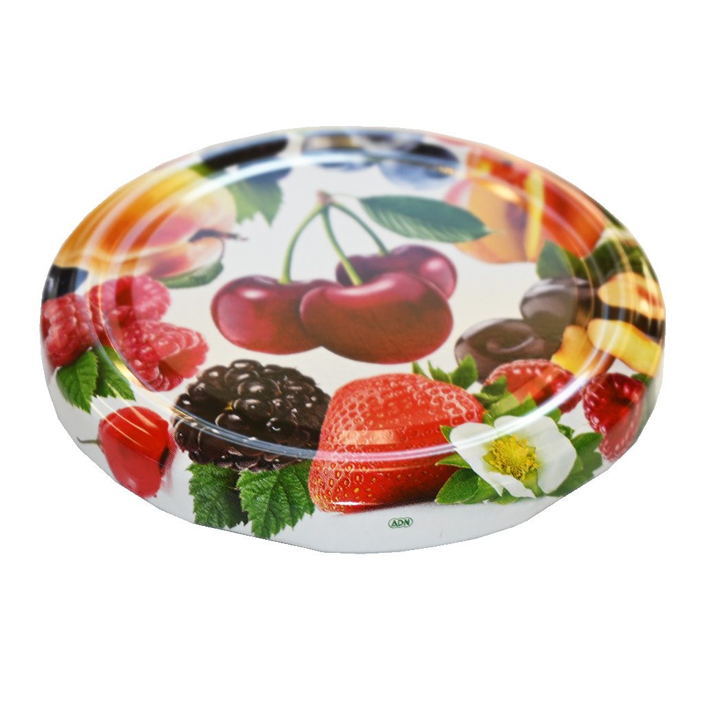 Befőző kupak TO 82 üveghez - RTS - Fruit 1 - 700 db - teljes doboz