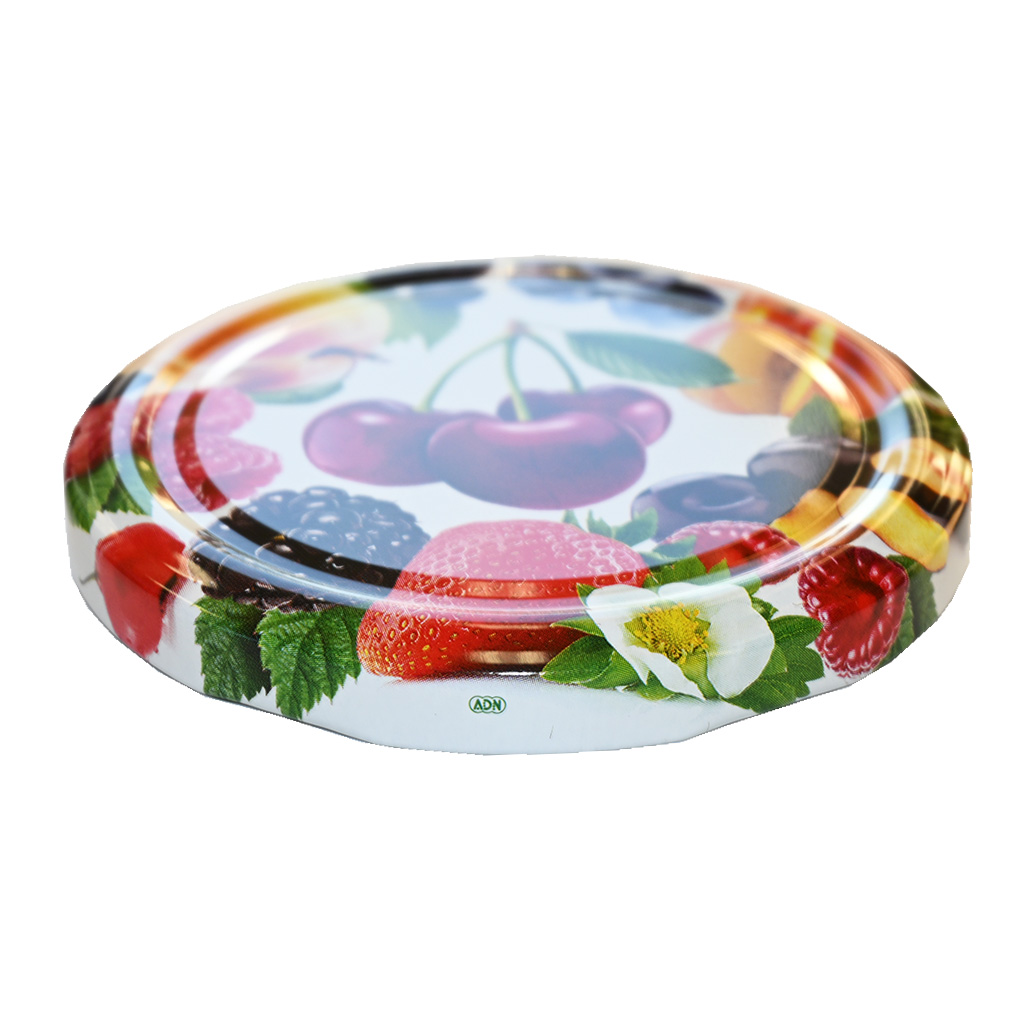 Befőző kupak TO 82 üveghez - RTS - Fruit 1 - 700 db - teljes doboz