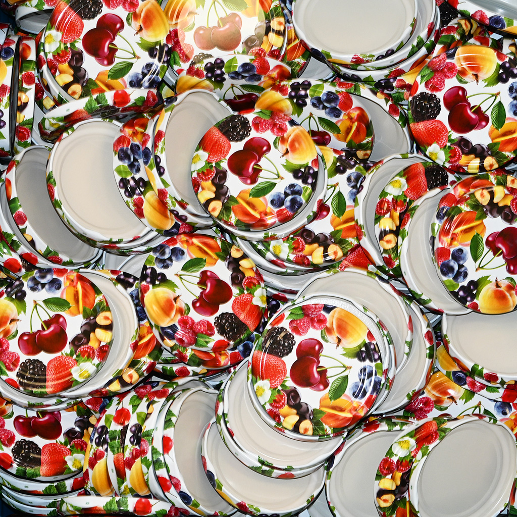 Befőző kupak TO 82 üveghez - RTS - Fruit 1 - 700 db - teljes doboz