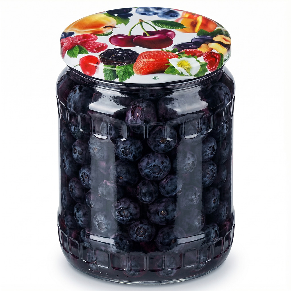 Befőző kupak TO 82 üveghez - RTS - Fruit 1 - 700 db - teljes doboz