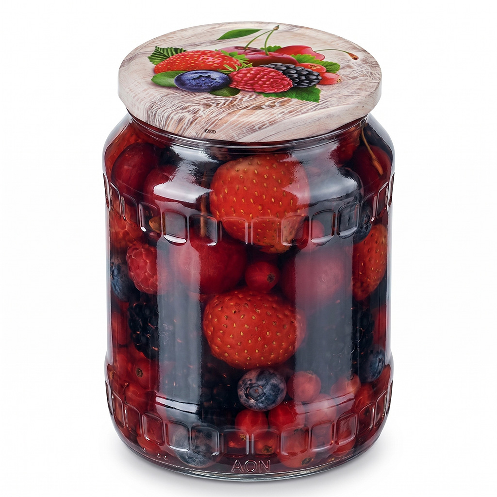 Befőző kupak TO 82 üveghez - RTS - Fruit 6 - 700 db - teljes doboz