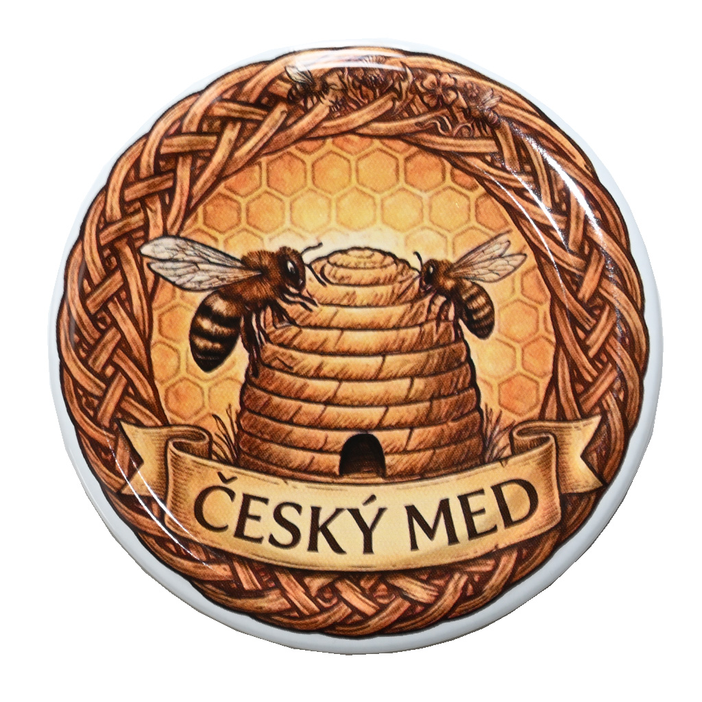 TO 82 mézes üveg fedő - Cseh méz és kaptár - HOJ3