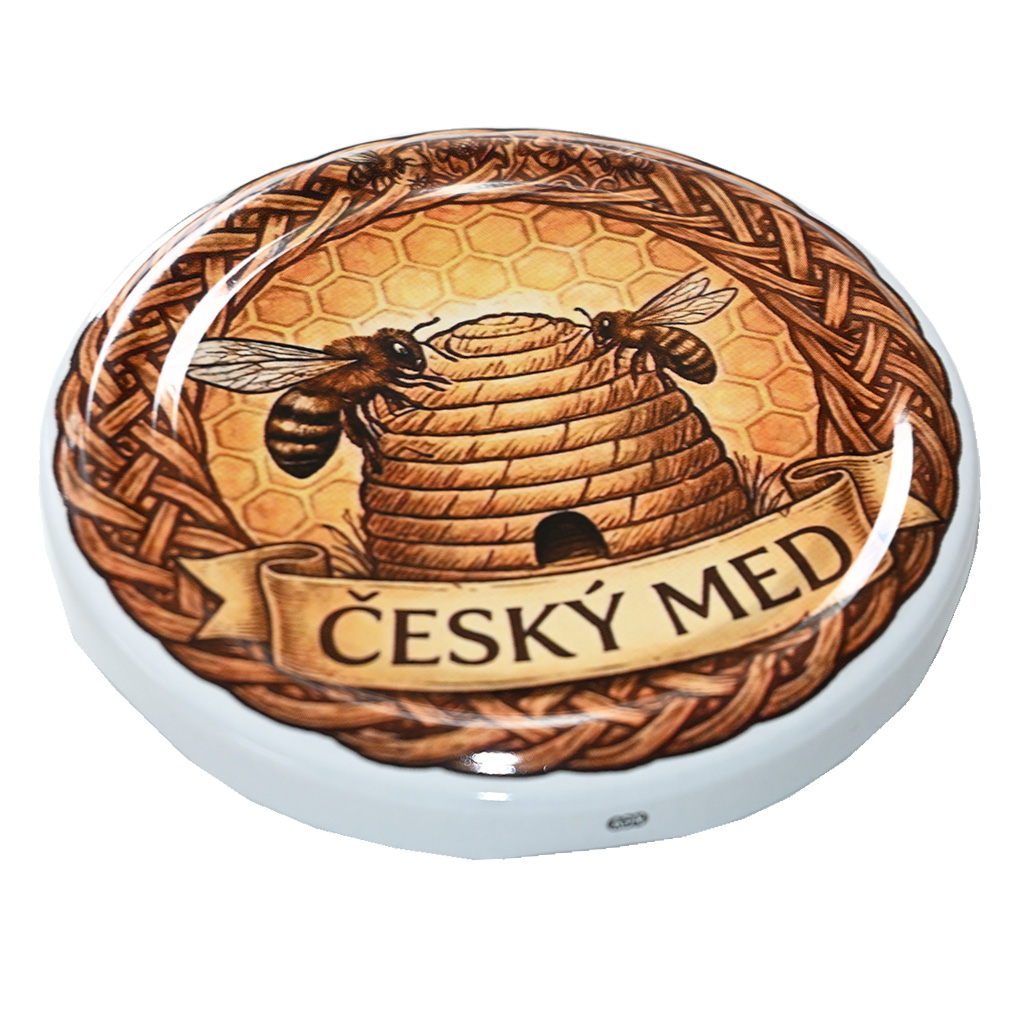 TO 82 mézes üveg fedő - Cseh méz és kaptár - HOJ3