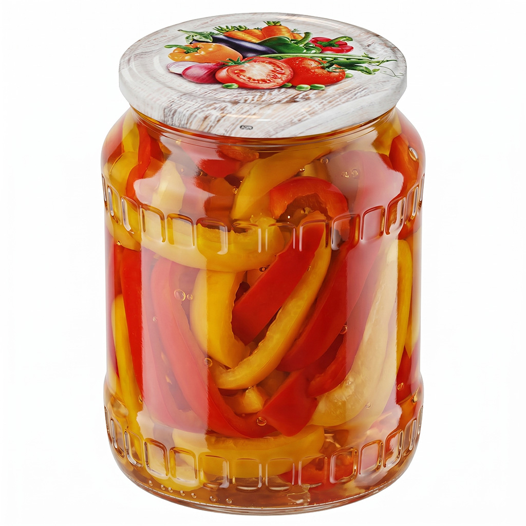 Befőző kupak TO 82 üveghez - RTS - Zöldség 6 - 700 db - teljes doboz