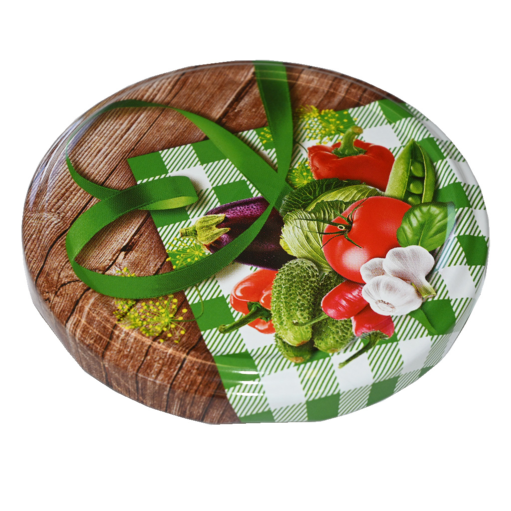 Befőző kupak TO 82 üveghez - RTS - Zöldség 3 - 700 db - teljes doboz
