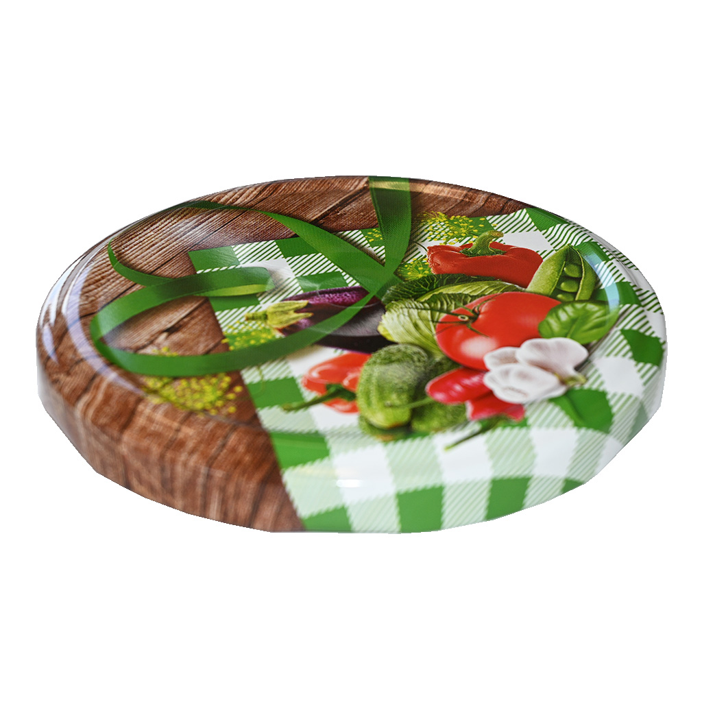 Befőző kupak TO 82 üveghez - RTS - Zöldség 3 - 700 db - teljes doboz