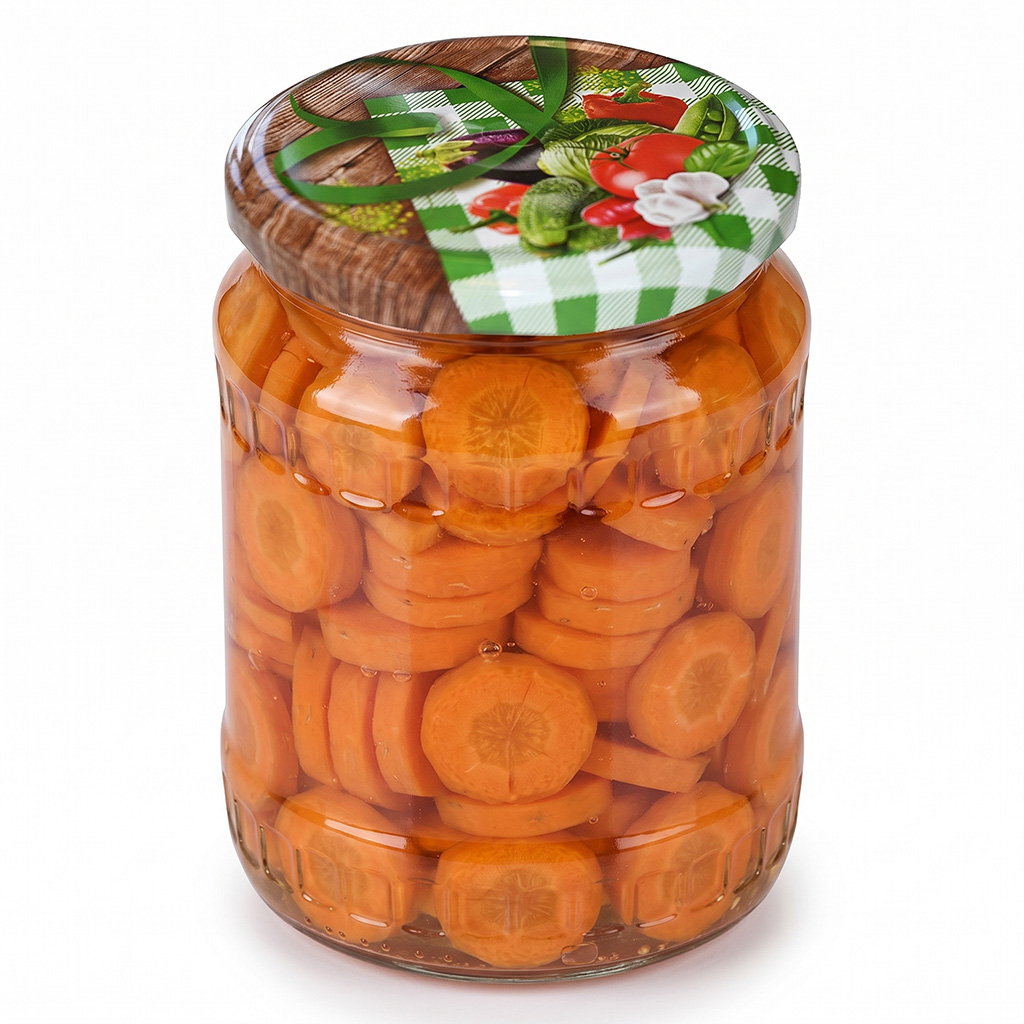 Befőző kupak TO 82 üveghez - RTS - Zöldség 3 - 700 db - teljes doboz