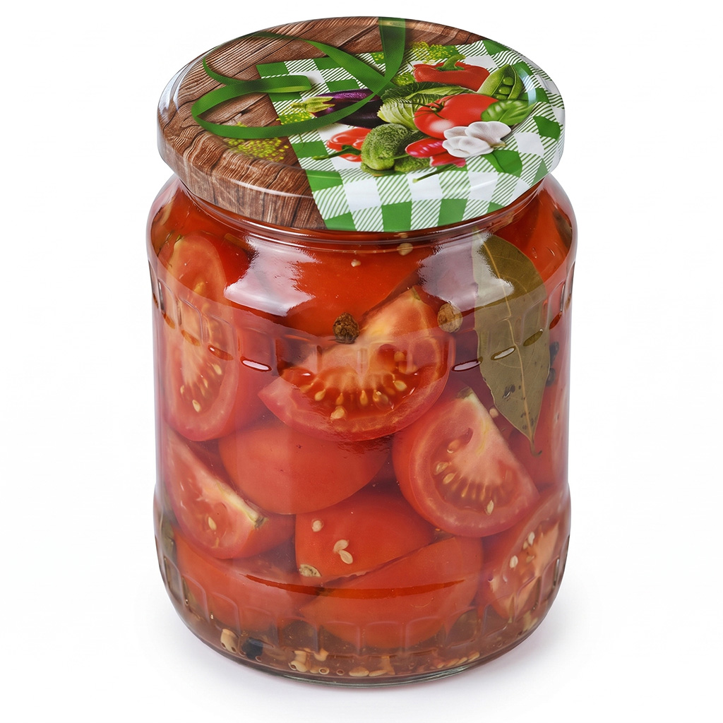 Befőző kupak TO 82 üveghez - RTS - Zöldség 3 - 700 db - teljes doboz