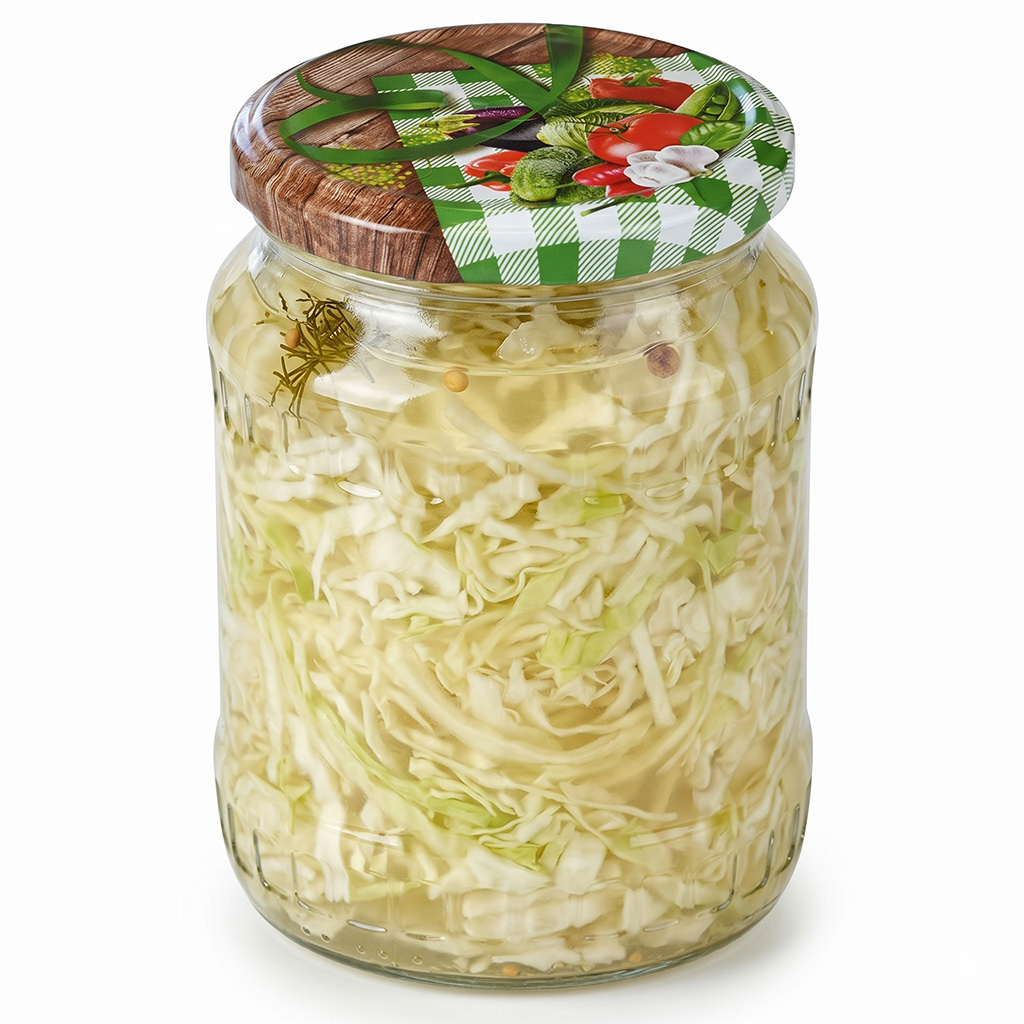 Befőző kupak TO 82 üveghez - RTS - Zöldség 3 - 700 db - teljes doboz