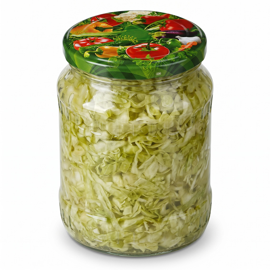 Befőző kupak TO 82 üveghez - RTS - Zöldség 2 - 700 db - teljes karton