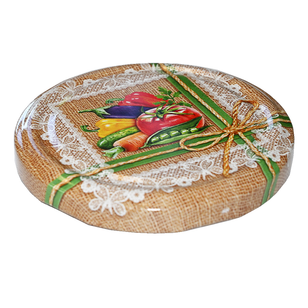 Befőző kupak TO 82 üveghez - RTS - Zöldség 4 - 700 db - teljes doboz